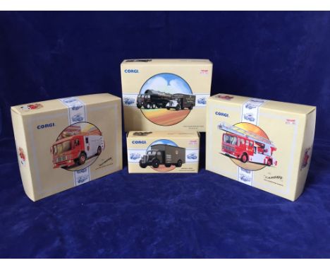 Eighteen boxed Corgi Classics and other Corgi vehicles including a Billy Smarts Circus transport lorry, a Tate & Lyle tanker 