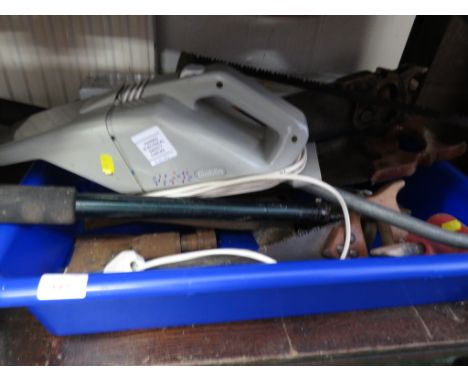 HAND TOOLS , GOBLIN HAND HELD VACUUM CLEANER AND OTHER ITEMS (THREE REQUIRE PROFESSIONAL INSTALLATION)