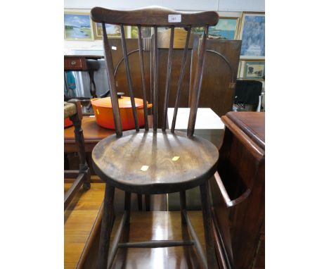 ELM STICK BACK CHAIR.