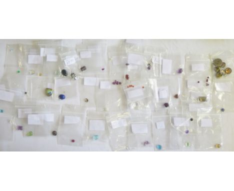 A Collection of Loose Gem Stones including opal