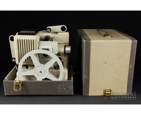 A vintage Eumig Phonomatic P8 film projector, cased 