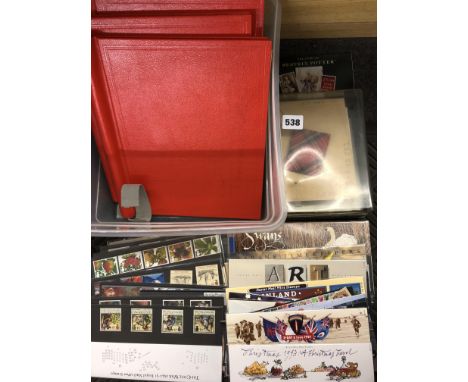 THREE STANLEY GIBBONS STAMP ALBUMS OF GB AND COMMONWEALTH STAMPS, SELECTION OF FIRST DAY COVERS, 1991 MINT COLLECTORS PACK AN