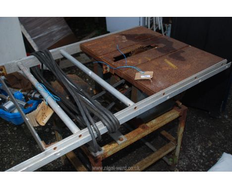 A Sutton table saw.