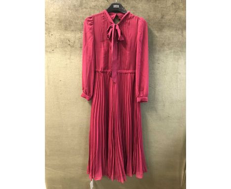 A Self-Portrait size 8 Chiffon dress.