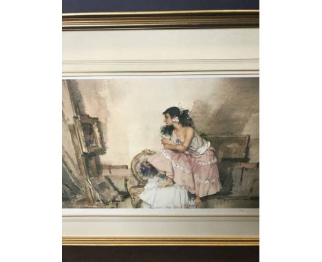 WILLIAM RUSSELL FLINT PRINT, NUMBERED 579/850