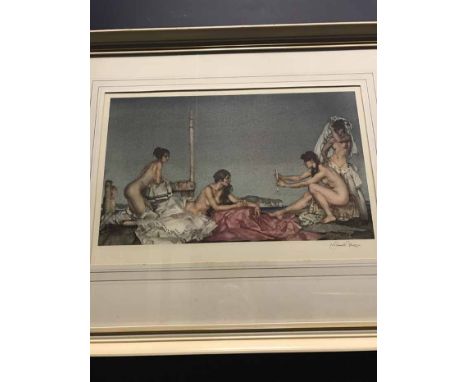 WILLIAM RUSSELL FLINT SIGNED PRINT
