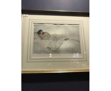 WILLIAM RUSSELL FLINT PRINT, NUMBERED 562/850
