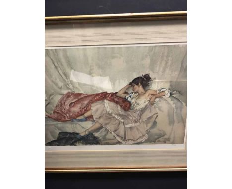 WILLIAM RUSSELL FLINT PRINT, NUMBERED 827/850