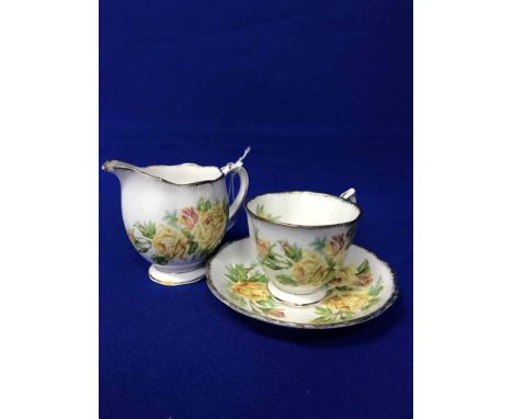 ROYAL ALBERT 'TEA ROSE' TEA SERVICE