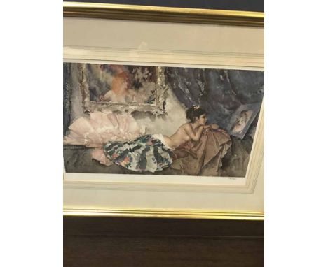 WILLIAM RUSSELL FLINT PRINT, NUMBERED 727/850