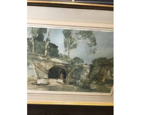 WILLIAM RUSSELL FLINT PRINT, NUMBERED 756/850