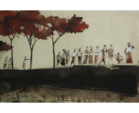 Jamie Hewlett (b.1968), Bangladesh Series, limited edition colour print 27/100, numbered in pencil, label verso. H.50 W.69cm.