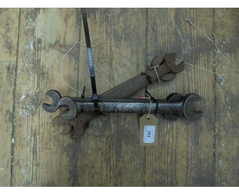 (x5) Large Massey Ferguson tractor spanners 