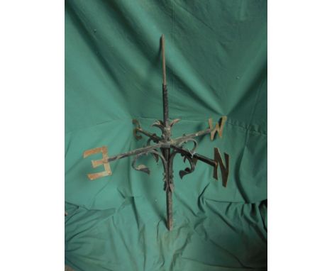 Large heavy cast weather vane 