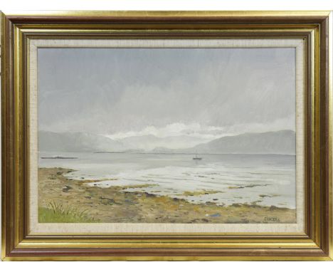 R A H CRAIG,CLEARING AFTER RAIN, LOCHARRON, WESTER ROSSoil on canvas, signed33.5cm x 55cmFramed