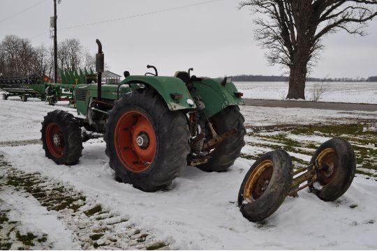Needs Engine Work Deutz D 13006 Tractor Mfwd 20 8 38 Rear 13 6 28 Front 3 Pt 2 Hyd Rem