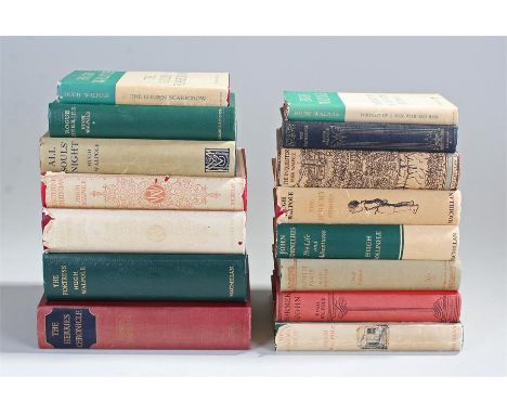 Hugh Walpole, a collection of fifteen books, to include Judith Paris, The Blind Man House, The Herries Chronicle, The Fortres