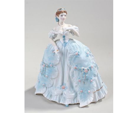 Royal Worcester porcelain figure The First Quadrille, number 566 of 12,500