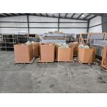 (12) Lithonia Lighting Commercial Ceiling Lamps, Model 167HPE, Lamp Type M135/M155, 400W, 60Hz, HPF