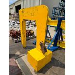 10-Ton Single Coil C-Hook Crane Coil Lifter w/ C-Hook Stand