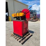 Everett Metal Cold Saw, Model 20-22, S/N 2411, 10 HP