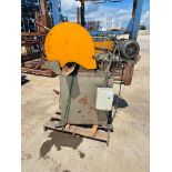 Everett Metal Cold Saw, Model 20-22, S/N 06-10318, 10 HP, 2365 RPM