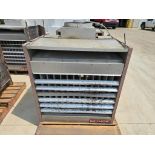 Reznor Overhead Heater Unit, Model F400-E, Natural Gas, 32,000 BTU/HR Thermal Output, 40,000 BTU/HR