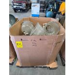 (12) Lithonia Lighting Commercial Ceiling Lamps, Model 167HPE, Lamp Type M135/M155, 400W, 60Hz, HPF