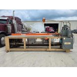 A & S Hydraulic Panel Saw, Model 5X5-8T, 13 HP, 3PH, 480 Volts, 11-Feed Table