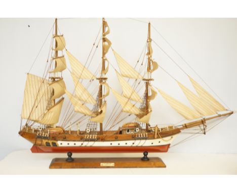 Very good quality model ship Siglo x1x Length 86 cm Height 60 cm