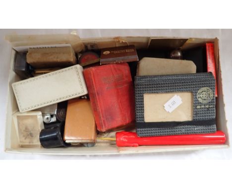 A COLLECTION OF VINTAGE LIGHTERS, PEN KNIVES and other items