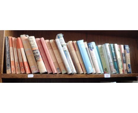 ANGELA THIRKELL, A COLLECTION OF BOOKS some with dust jackets (one shelf)