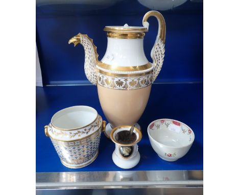 A 19TH CENTURY FRENCH CERAMIC PEN NIB CLEANER and similar ceramics