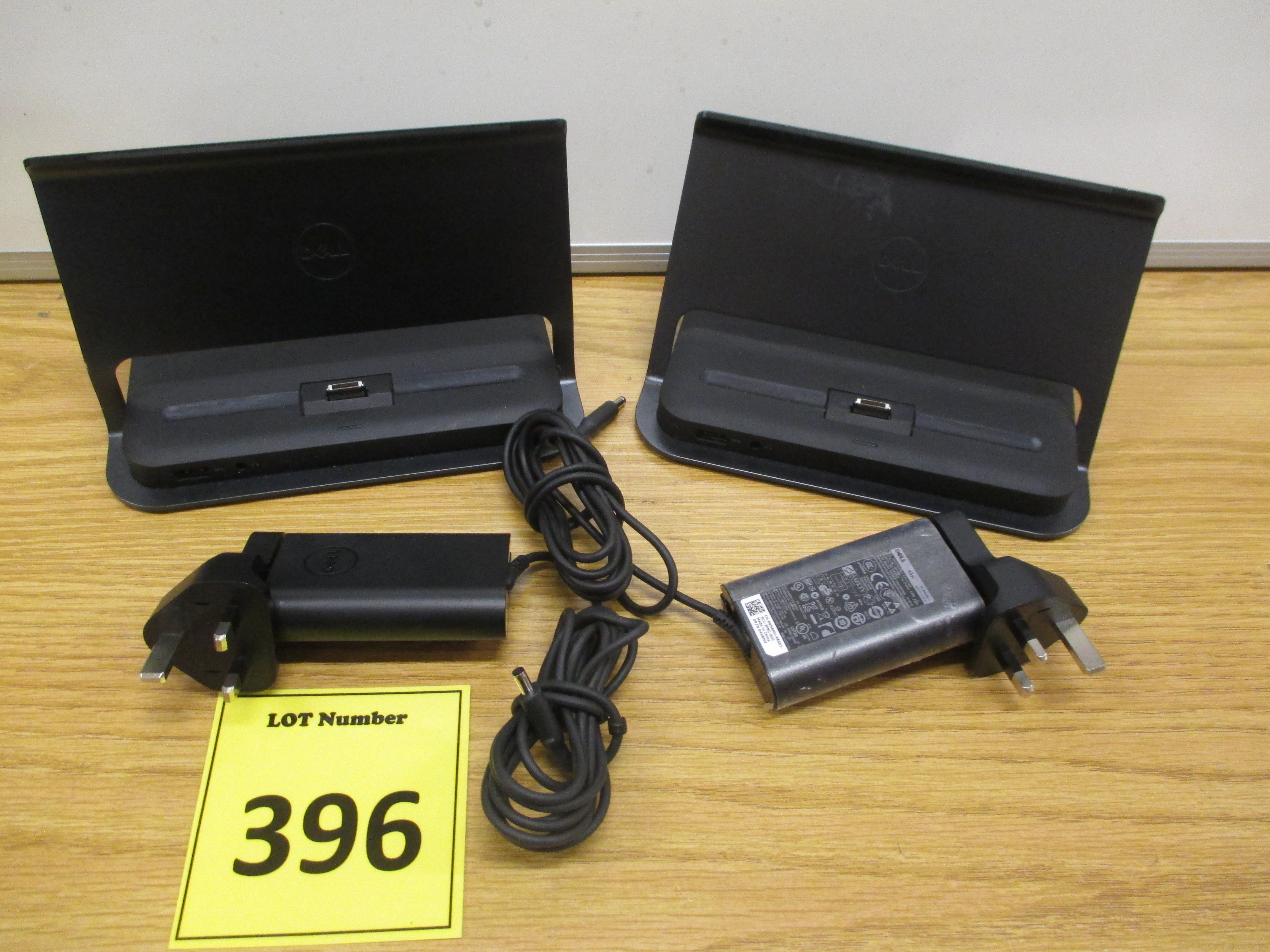 2 x Dell K10A Venue 11 Pro Tablet Docking Station K10A001 complete with