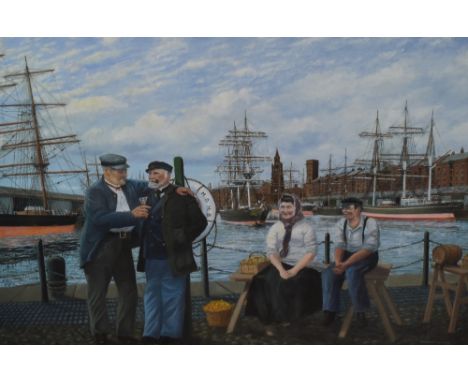 Thomas H Shuttleworth, (contemporary), after, a Ltd Ed print, Tall Ships Tall Stories, signed and num 1/650, 38 x 56cm, 38 x 