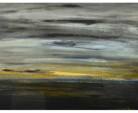 Tiana Marie, (contemporary), a mixed media painting, Lost Light, signed, 30 x 42cm, mounted framed and glazed, 53 x 63cm