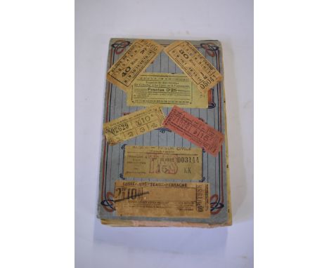 TRAVEL JOURNAL:&nbsp;interesting manuscript journal, 21 April-May 26 1913, approx 79pp, recording journey through France, Aus