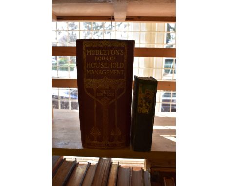 BEETON (Isabella, Mrs):&nbsp;'Mrs Beeton's Book of Household Management..a Guide to Cookery in all Branches', London, Ward, L