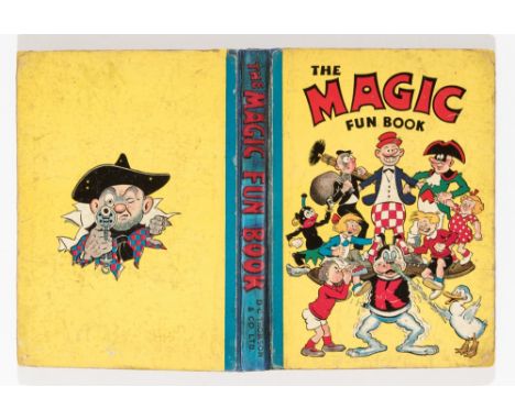 Magic Fun Book 2 (1942). Koko supports the Magic characters. Peter Piper and Gulliver by Dudley Watkins. There were only 2 Ma