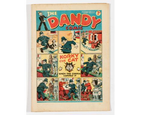 Dandy No 17 (1938). Bright fresh covers, cream/light tan pages [fn] Comic / Comics