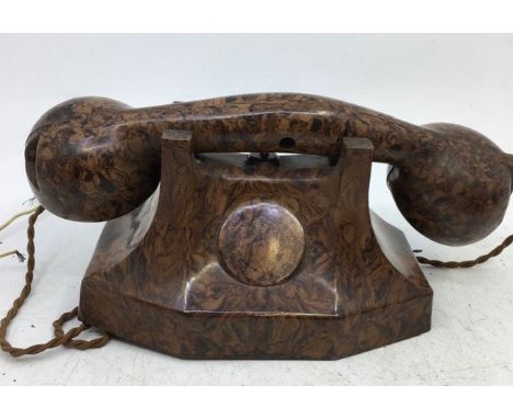 A pair of vintage Childrens Chad Valley Bakelite telephones (2)&nbsp;