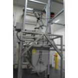 Dry Bulk Dump Hopper, W/ Screw Type Lift Conveyor& Industrial Magnetics Seperator - RIGGING FEE $250