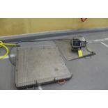 Avery Stainless Steel 36 in. X 36 in. Platform Scale, W/ M# ZM-303 Read Out - RIGGING FEE $50