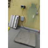 Avery Stainless Steel 36 in. X 36 in. Platform Scale, W/ M# WI-125 Read Out - RIGGING FEE $50