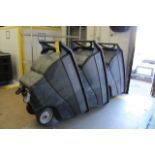 Lot of (3) Rubbermaid Poly Totes - RIGGING FEE $25