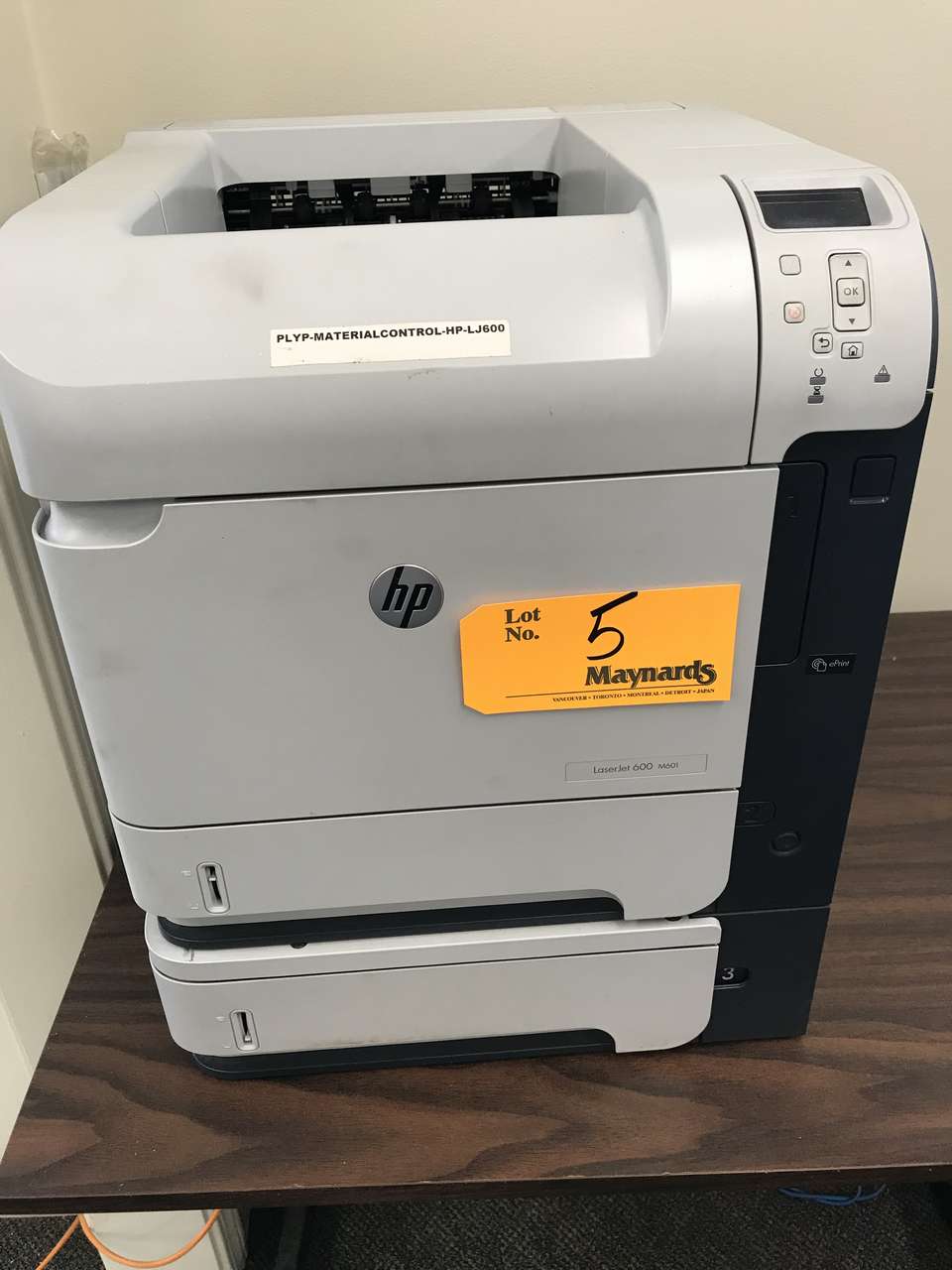 laserjet 600 m601