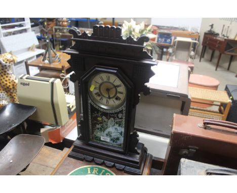 An American 8 day mantel clock
