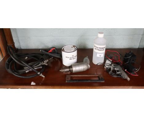 Air compressor, tools etc 