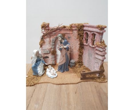 NAO NATIVITY SET INCLUDES MARY  JOSEPH AND BABY