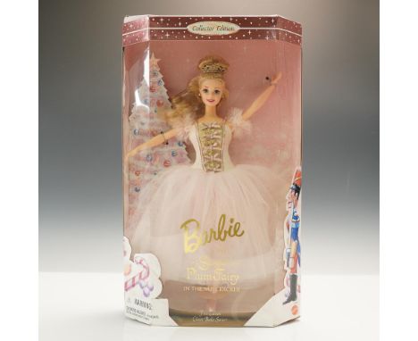 Presented in its original festive collector's box, this barbie is featured as the Sugar Plum Fairy from The Nutcracker. From 